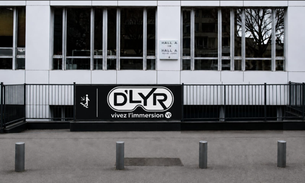 Enseigne D'LYR à Colombes