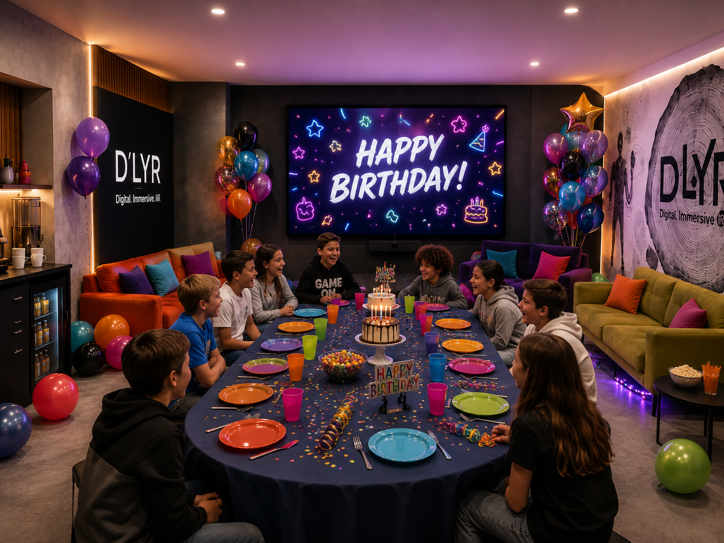 Anniversaire en réalité virtuelle chez D'LYR